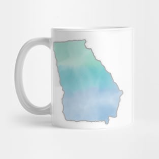 Watercolor Georgia Mug